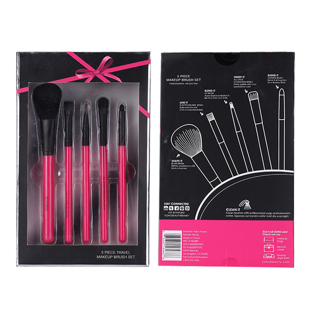 5Pcs Makeup Brushes Set With Package