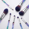 8pcs Crystal Makeup Brush Set